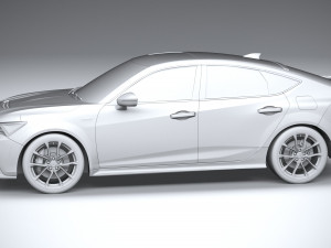 Acura Integra Type S 2024 3D मॉडल