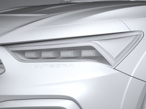 Acura Integra Type S 2024 3D मॉडल