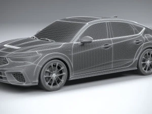 Acura Integra Type S 2024 3D Model