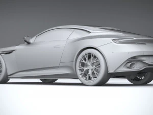 Aston Martin DB12 2024 3D Model