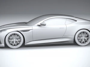 Aston Martin DB12 2024 3D Model