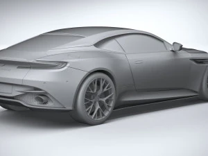 Aston Martin DB12 2024 3D Model
