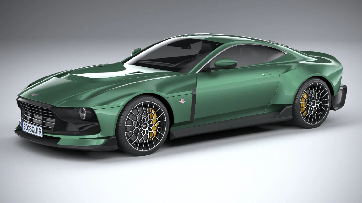 Aston Martin Valour 2024 3D Model .c4d .max .obj .3ds .fbx .stl .blend 