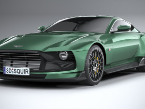 Aston Martin Valour 2024 3D-Modell