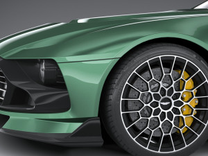 Aston Martin Valour 2024 3D-Modell