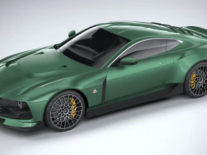 Aston Martin Valour 2024 3D Model
