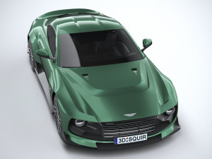 Aston Martin Valour 2024 3D-Modell