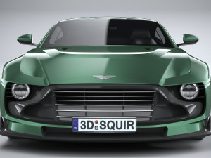Aston Martin Valour 2024 3D-Modell