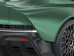 Aston Martin Valour 2024 3D-Modell