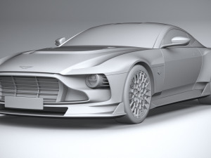 Aston Martin Valour 2024 3D-Modell