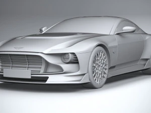 Aston Martin Valour 2024 3D Model