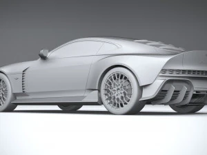 Aston Martin Valour 2024 3D Model