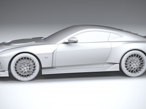 Aston Martin Valour 2024 3D-Modell
