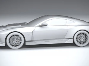 Aston Martin Valour 2024 3D Model