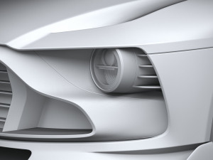 Aston Martin Valour 2024 3D-Modell
