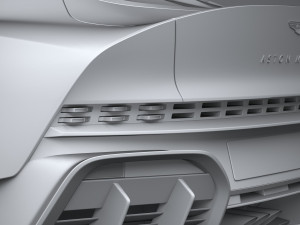 Aston Martin Valour 2024 3D-Modell