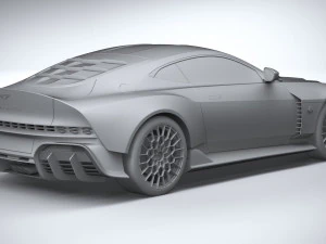 Aston Martin Valour 2024 3D Model