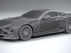 Aston Martin Valour 2024 3D-Modell