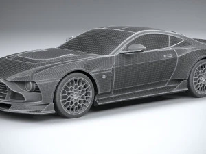 Aston Martin Valour 2024 3D Model