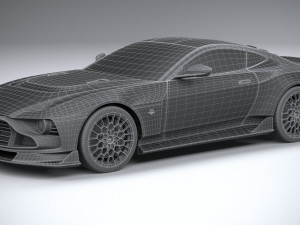 Aston Martin Valour 2024 3D-Modell