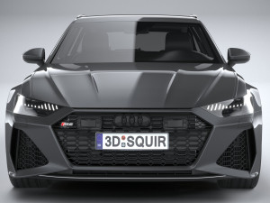 Audi RS6 Avant 2024 3D मॉडल