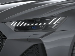 Audi RS6 Avant 2024 3D Model