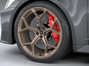 Audi RS6 Avant 2024 3D Model