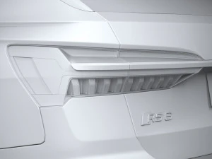 Audi RS6 Avant 2024 3D Model