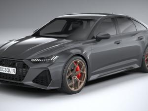 Audi RS6 Sedan 2024 Model 3D