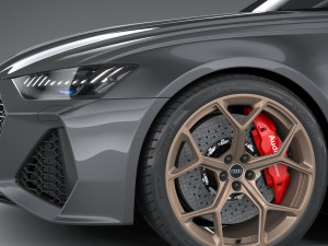 Audi RS6 Sedan 2024 Model 3D