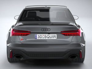 Audi RS6 Sedan 2024 Model 3D
