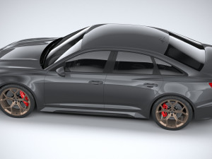 Audi RS6 Sedan 2024 Model 3D