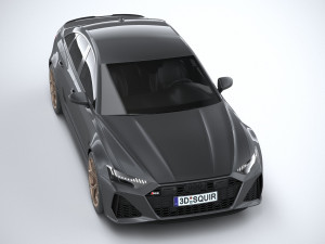 Audi RS6 Sedan 2024 Model 3D