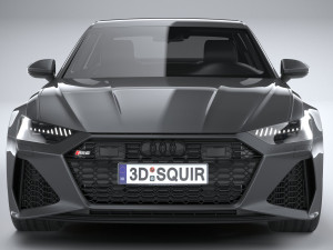 Audi RS6 Sedan 2024 Model 3D