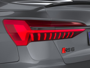 Audi RS6 Sedan 2024 Model 3D