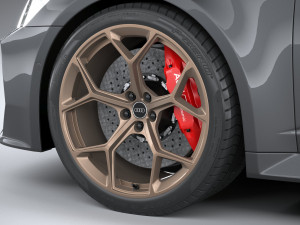 Audi RS6 Sedan 2024 Model 3D