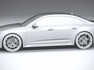 Audi RS6 Sedan 2024 Model 3D
