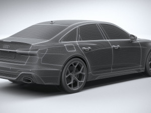 Audi RS6 Sedan 2024 Model 3D