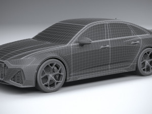 Audi RS6 Sedan 2024 Model 3D