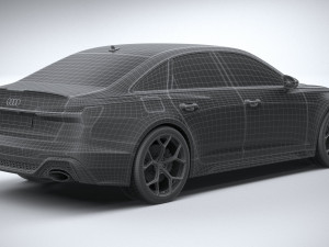 Audi RS6 Sedan 2024 Model 3D