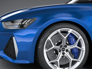 Audi RS7 Sportback 2024 3D Model
