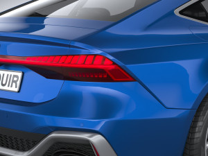 Audi RS7 Sportback 2024 3D Model