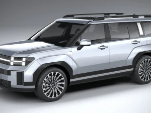 Hyundai Santa F&eacute; 2024 Modelo 3D