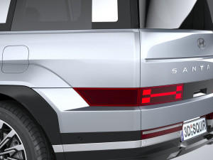Hyundai Santa Fe 2024 Modelo 3D