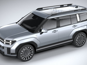 Hyundai Santa Fe 2024 Modelo 3D