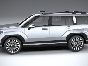 Hyundai Santa Fe 2024 Modelo 3D