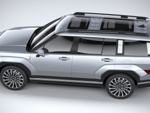Hyundai Santa Fe 2024 Modelo 3D