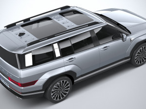 Hyundai Santa Fe 2024 Modelo 3D