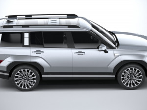 Hyundai Santa Fe 2024 Modelo 3D