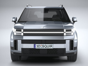 Hyundai Santa Fe 2024 Modelo 3D
